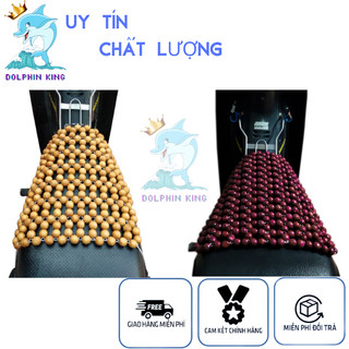 [Giá tận xưởng - Free ship] Lót yên xe máy - Đệm yên xe máy hạt gỗ cao chống ê mông