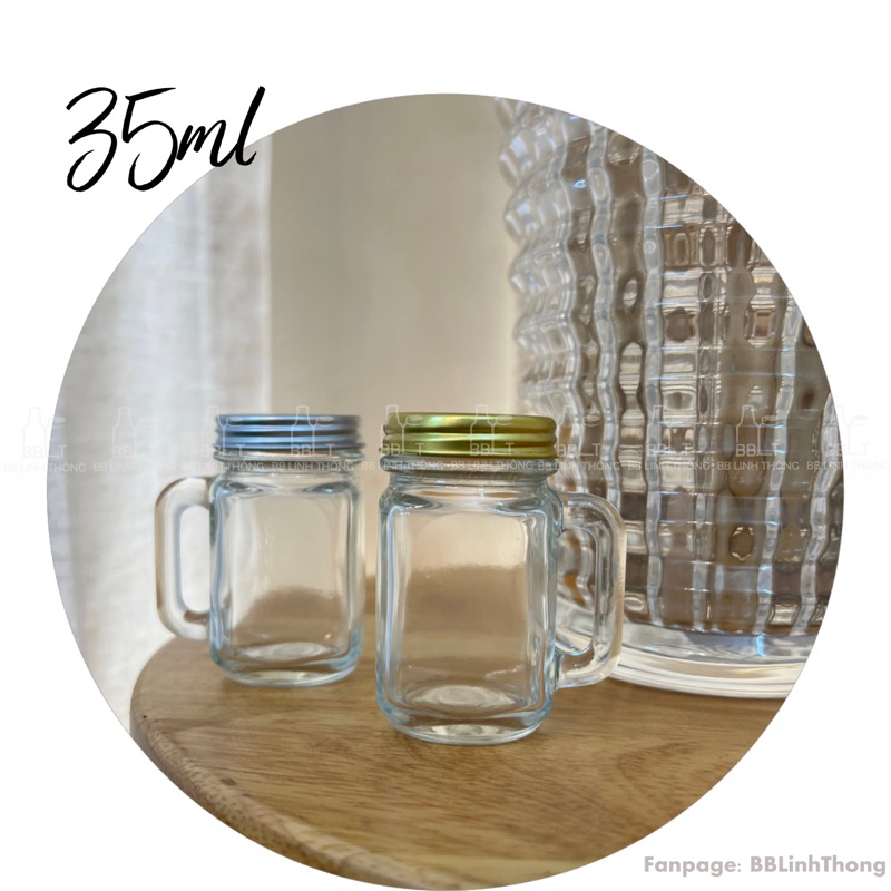 6 Hũ ly thuỷ tinh • 35ml
