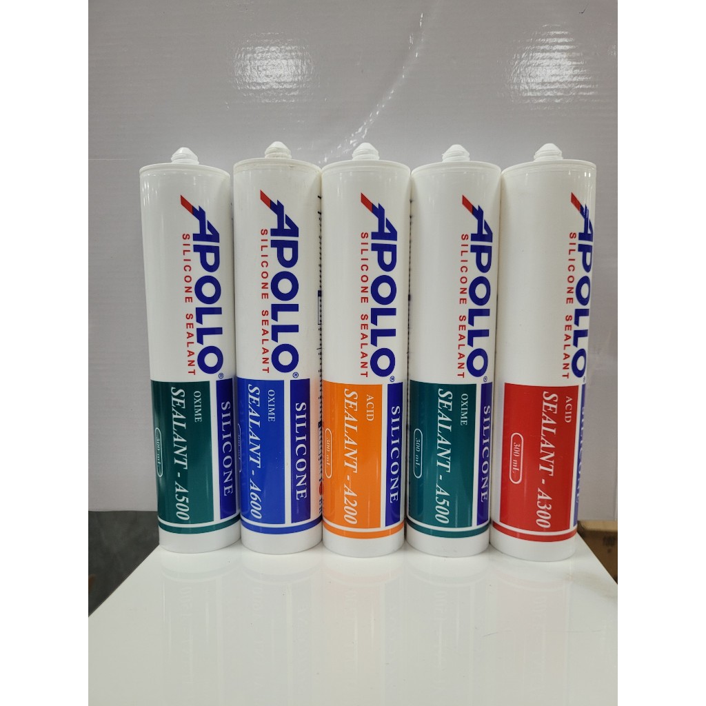 Keo Silicon A500, A300, A200, A100 trắng đục - trong - đen - xám siêu chống nước