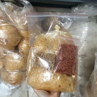 Bánh tráng sa tế tỏi tôm [500gram] ( ảnh shop tự chụp)