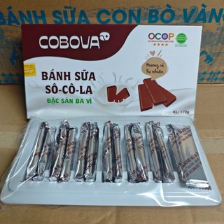 Bánh Sữa SOCOLA Con Bò Vàng Ba Vì 170g