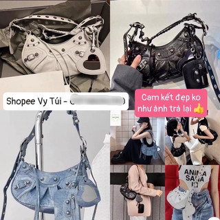 Túi balen sét 3 chi tiết size 24 chất da bóng mềm siêu hót 2022 - 7890#