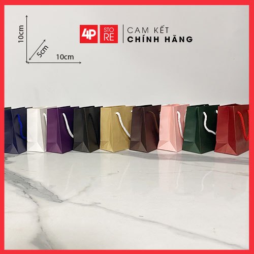 01 TÚI KRAFT 120GSM 10X10X5CM [ nhiều màu ] [ NGANGxCAOxHÔNG ] - HỎA TỐC