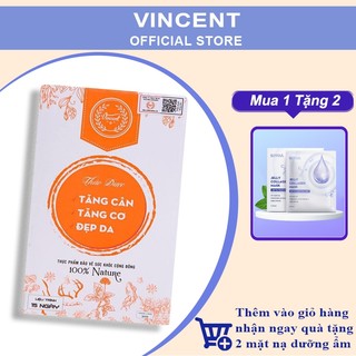 Tăng cân vincent liệu trình 15 ngày tăng cân an toàn hộp 30gr