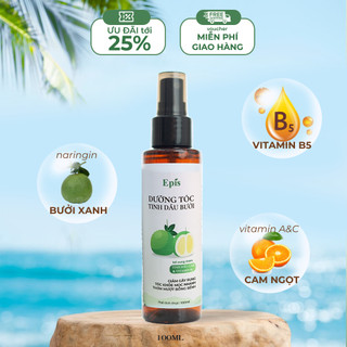 Xịt dưỡng tóc tinh dầu bưởi epis |xịt bưởi mọc tóc con, giảm hư tổn, tóc mượt bồng bềnh chai 100ml
