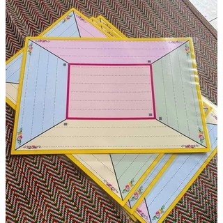 Khăn trải bàn - Hỗ trợ dạy học. chất liệu ép plastic, kích thước khổ a3, a2