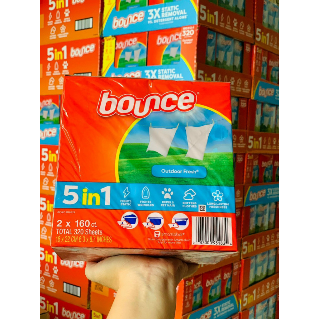 Giấy thơm quần áo Bounce của Mỹ
