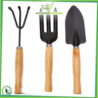BỘ DỤNG CỤ LÀM VƯỜN 3 MÓN -XẺNG, XỚI, CÀO
