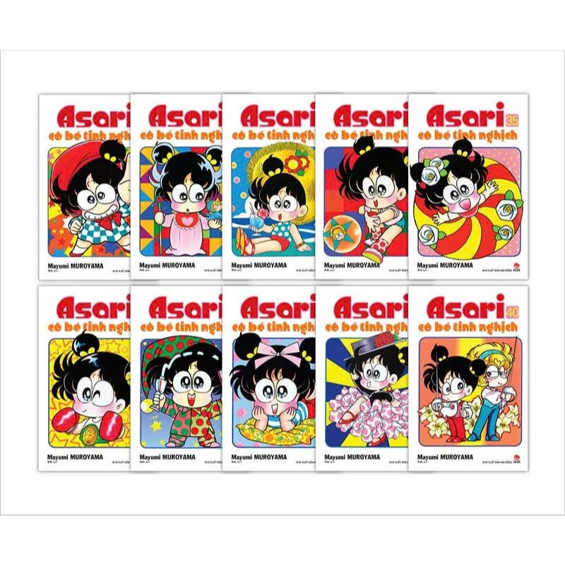 Sách - Combo Asari - cô bé tinh nghịch (tập 31-40)