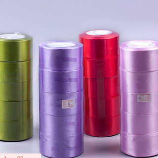 Ruy băng lụa thường bản 4cm - RUY0029 (1 cây 5 cuộn)