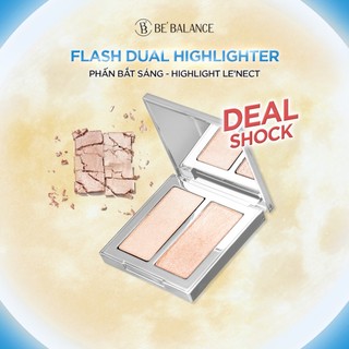 Phấn bắt sáng tạo khối be'balance lenect dual highlight màu sắc kép dành cho trang điểm 7.2g