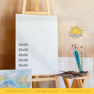 Toan vẽ tranh 40x50, 50x50, 40x60, 50x60, 30x60..., khung canvas vẽ tranh sơn dầu, màu Acrylic