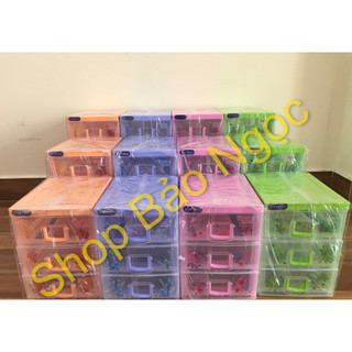 Tủ nhựa cao cấp TOMI-S đựng đồ trang điểm, trang sức, phụ kiện Duy Tân 3-4-5 ngăn