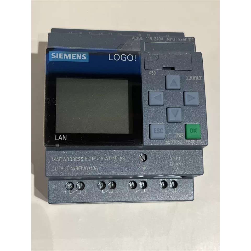 (ORDER - KHÔNG CÓ SẴN) Bộ điều khiển LOGO Siemens 6ED1052-1FB08-0BA1