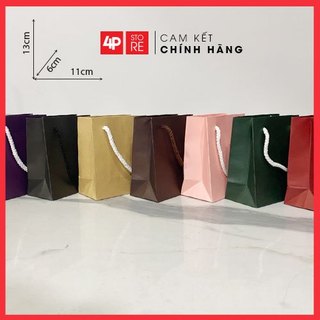 10 TÚI 11X13X6CM KRAFT 120GSM [ NHIỀU MÀU ] - HỎA TỐC