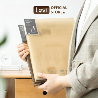 File đựng tài liệu A4 LoviOffice N208 đựng bài kiểm tra, lưu trữ giấy tờ, hợp đồng màu nhám cao cấp