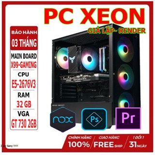 PC GAMING - Máy Tính Để Bàn Chuyên GAME_ Giả Lập_ Nox _ LDPlayer _ render