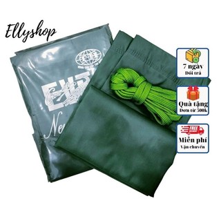Võng dù 2 lớp cá sấu/Dây kèm bản to loại 1/Kích thước 1m4x2m2