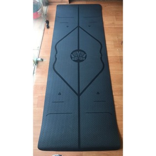 Thảm tập Yoga TPE 8mm có Định tuyến chính hãng Eco Friendly , chống trơn tốt (Tặng túi đựng thảm)