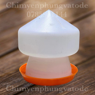 Máng uống cho chim, vẹt, gà con, chim cút (bình cút nhỏ)