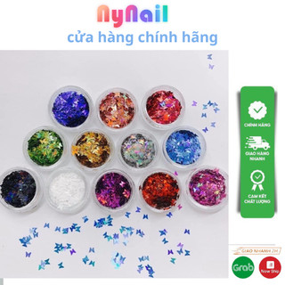 sét bướm trang trí ẩn nail