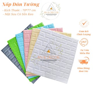 Xốp Dán Tường 3D-Kích Thước 70x77 cm-Hàng Loại 1