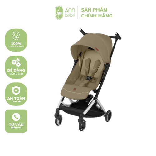[CHÍNH HÃNG] Xe đẩy gấp gọn GB Pockit + All-City Colors Fashion Edition - màu Vanilla Beige | ANNBEB