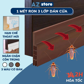 Gioăng dán chân cửa, dán khe cửa cách âm - AZ Store