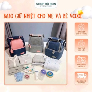 Ba lô giữ nhiệt VCOOL - Balo giữ nhiệt cho mẹ và bé VCOOOL - Shop Rô Ron