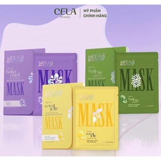  Mặt nạ mask thạch tươi Collagen Meea thực vật Meea Organic dưỡng da hiệu quả 