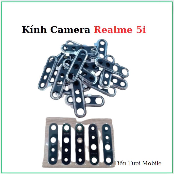 Kính Camera  + Vành Realme 5i