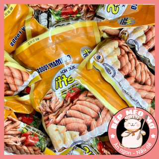 Xúc xích phô mai Steffi, xúc xích nhân pho mai Mozzarella gói 250g, ăn ngon cực cuốn