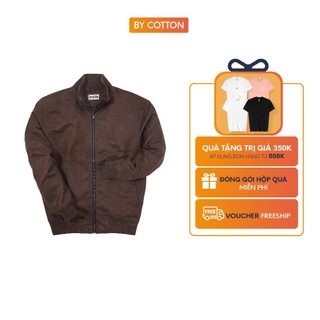 Áo Khoác Nam Cao Cấp Suede Leather Jacket Bomber By Cotton