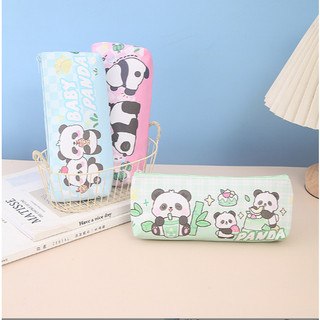 Hộp bút gấu trúc ăn trúc xanh HB97 túi viết bóp viết cute dễ thương