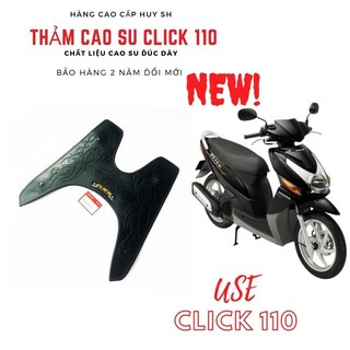 Thảm lót chân click 110 - thảm cao su xe máy - lót sàn xe tay ga click