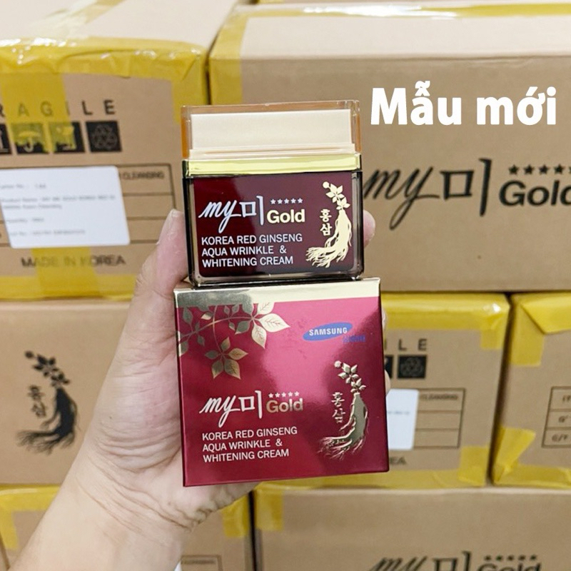 [AUTH] KEM HỒNG SÂM MY GOLD HÀN QUỐC