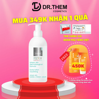 Nhũ Tương Ziaja Med Mượt Da Toàn Thân Ziaja Med Atopic Skin 400ml - Ziaja Med Atopy AZS - Dưỡng ẩm- Dr Thêm
