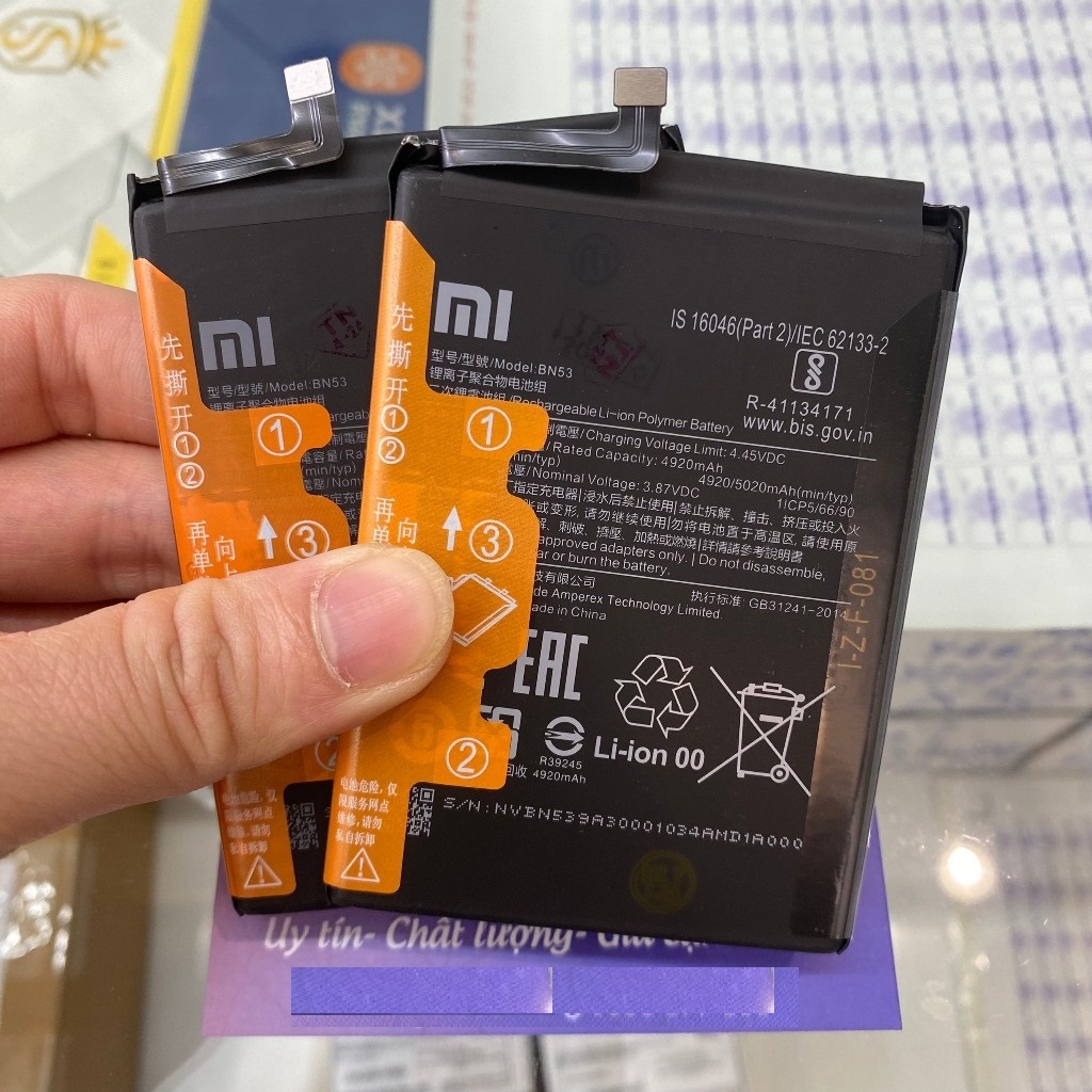 Pin Xiaomi Redmi Note 10 Pro 4G (BN53) loại 1