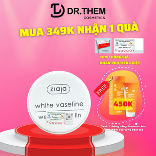 Sáp Vaseline Dưỡng Môi Tái Tạo Da Ziaja White Vaseline 30ml - Dr Thêm- Dr Thêm