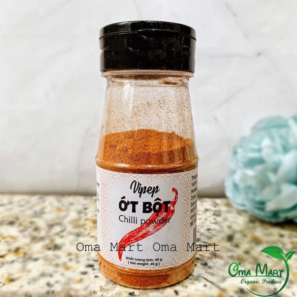 Bột ớt nguyên chất Vipep 45g