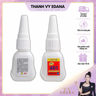 Keo 401 chính hãng, keo gắn móng siêu chắc 15g phiên bản mới [Thanh Vy Nail]