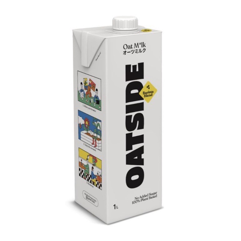 Sữa yến mạch OATSIDE Oat Milk Hộp 1 Lít
