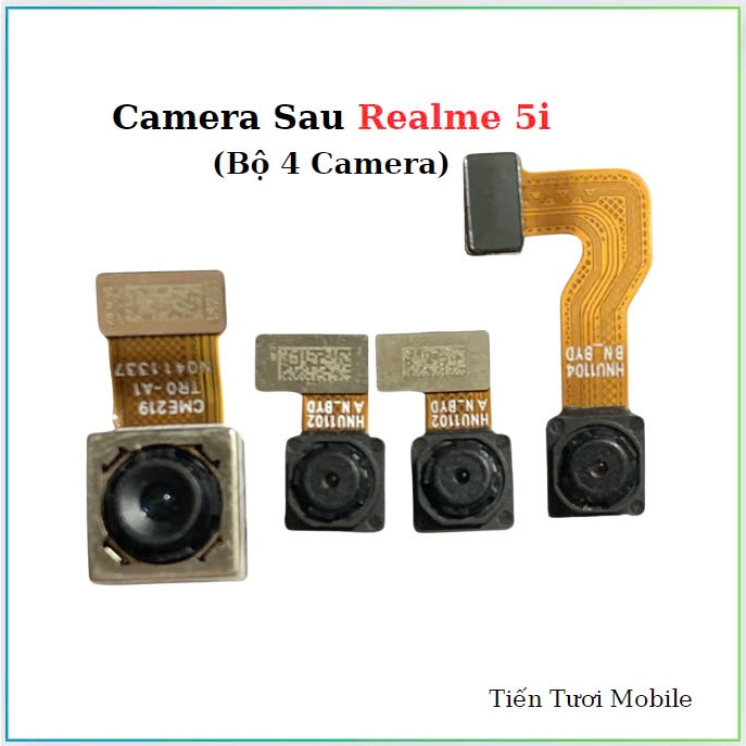 Camera sau Realme 5i,(bộ 4 Camera)