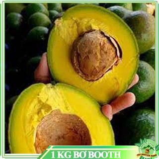 1kg bơ booth, 034, bơ sáp gia lai dẻo ngon nhà trồng