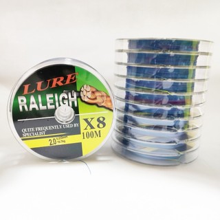 dây dù câu cá dù lure x8 japan loại 1 tải cá 71kg