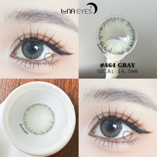 [1 year] Kính áp tròng LUNA EYES 464 GRAY - Lens size nhỏ