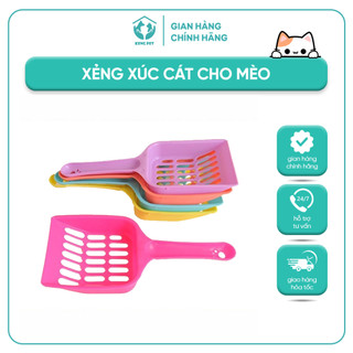 Xẻng xúc cát cho mèo kengpet - xẻng xúc cát vệ sinh nhựa bền an toàn cho thú cưng
