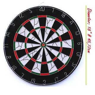 Bảng phóng phi tiêu đường kính 45cm, dày 2cm (18 inches) chữ sắt, chuyên nghiệp đúng chuẩn