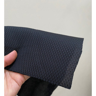 Vải ecang loa - dày 2 lớp. . màu đen.