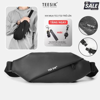Túi bao tử nam TEE SIK túi đeo chéo nam đeo bụng đeo hông thể thao chống nước nhiều ngăn TS25